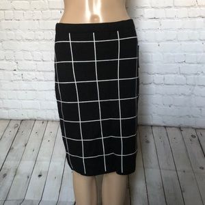 Windowpane Skirt L